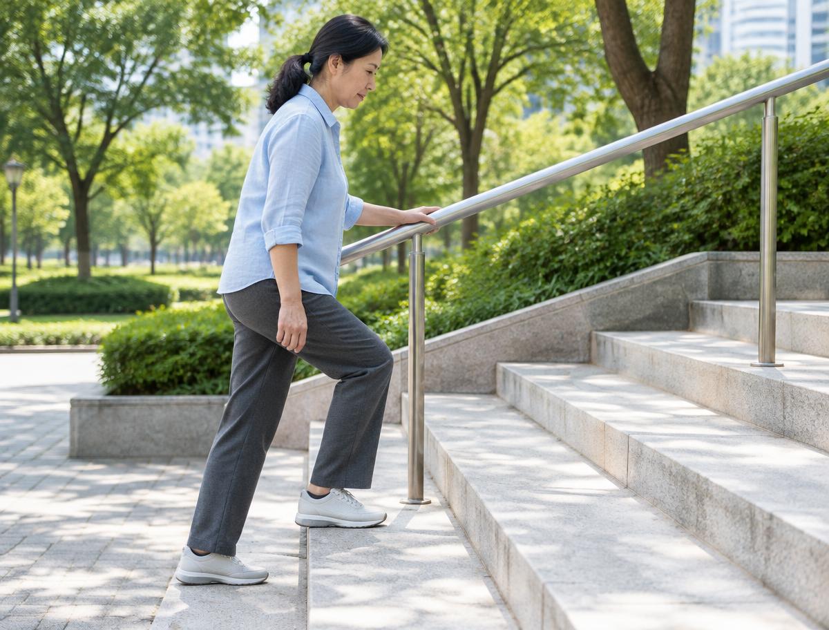 Knee pain on stairs or when bending: causes and what to do next