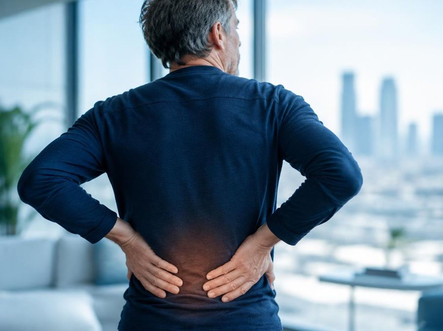 Back & Spine close up scene