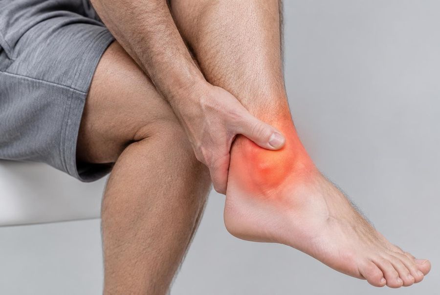 Ankle & Foot discomfort area